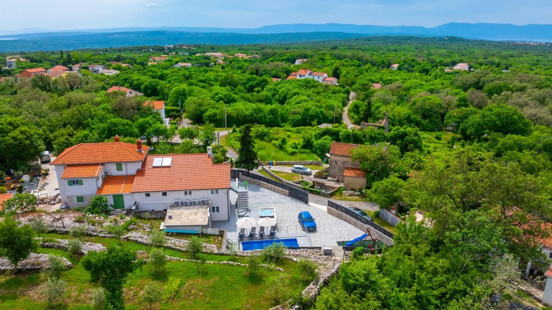 Adri Villa With Private Heated Pool, Jacuzzi, Sauna & Gym Kras 0*,  Croatia